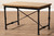 Wood And Dark Bronze-Finished Criss Cross Desk YLX-4070