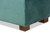 Roanoke Modern And Contemporary Teal Blue Velvet Fabric Upholstered Grid-Tufted Storage Ottoman Bench BBT3101-Teal Velvet/Walnut-Otto
