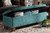 Hannah Modern And Contemporary Teal Blue Velvet Fabric Upholstered Button-Tufted Storage Ottoman Bench BBT3136-Teal Velvet/Walnut-Otto