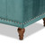 Kaylee Modern And Contemporary Teal Blue Velvet Fabric Upholstered Button-Tufted Storage Ottoman Bench BBT3137-Teal Velvet/Walnut-Otto
