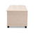 Kyra Modern And Contemporary Beige Fabric Upholstered Storage Trunk Ottoman JY19A212-Beige-Otto