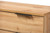 Reid Modern And Contemporary Industrial Oak Finished Wood And Black Metal 4-Drawer Dresser CH8000-Oak/Black-4DW-Dresser