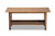Reese Traditional Transitional Walnut Brown Finished Rectangular Wood Coffee Table SW5208-Walnut-M17-CT