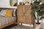 Alina Mid-Century Modern Medium Oak Finished Wood And Rattan 2-Door Accent Storage Cabinet JY1904-Medium Oak-Cabinet