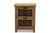 Clement Rustic Transitional Medium Oak Finished 2-Drawer Wood Spindle Nightstand LD19A004-Medium Oak-NS