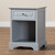 Chase Modern Transitional Light Grey Finished 1-Drawer Wood Nightstand SR161050-Light Grey-NS