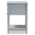 Willow Modern Transitional Light Grey Finished 2-Drawer Wood Nightstand SR1801426-Light Grey-NS