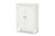 Thelma Cottage And Farmhouse White Finished 2-Door Wood Multipurpose Storage Cabinet SR1801045-White-Cabinet