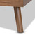 Alke Mid-Century Modern Light Grey Fabric Upholstered Walnut Brown Finished Wood King Size Platform Bed SW8180-Light Grey/Walnut-M17-King