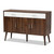 Leena Mid-Century Modern Two-Tone White And Walnut Brown Finished Wood 2-Drawer Sideboard Buffet CA 5712-00-Columbia/White-Sideboard