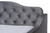 Freda Transitional And Contemporary Grey Velvet Fabric Upholstered And Button Tufted Queen Size Daybed Freda-Grey Velvet-Daybed-Queen