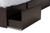 Blaine Modern And Contemporary Dark Brown Finished Wood Queen Size 6-Drawer Platform Storage Bed SEBED1302026-Modi Wenge-Queen