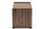 Claire Modern And Contemporary Walnut Brown Finished Cat Litter Box Cover House SECHC150080WI-Columbia-Cat House