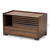 Claire Modern And Contemporary Walnut Brown Finished Cat Litter Box Cover House SECHC150080WI-Columbia-Cat House