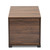 Skylar Modern And Contemporary Walnut Brown Finished Cat Litter Box Cover House SECHC150090WI-Columbia-Cat House