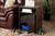 Nova Modern And Contemporary Walnut Brown Finished 1-Door Cat Litter Box Cover House SECHC150100WI-Columbia-Cat House