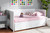 Thomas Classic And Traditional White Finished Wood Expandable Twin Size To King Size Daybed With Storage Drawers MG0032-White-3DW-Daybed