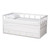 Kendra Modern And Contemporary White Finished Expandable Twin Size To King Size Daybed With Storage Drawers MG0035-White-3DW-Daybed