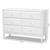 Naomi Classic And Transitional White Finished Wood 6-Drawer Bedroom Dresser MG0038-White-6DW-Dresser