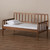 Midori Modern And Contemporary Transitional Walnut Brown Finished Wood Twin Size Daybed MG0046-1-Walnut-Daybed