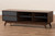 Koji Mid-Century Modern Two-Tone Grey And Walnut Finished Wood 2-Drawer Tv Stand SE TV90780WI-Columbia/Dark Grey-TV Stand