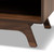 Koji Mid-Century Modern Two-Tone Grey And Walnut Finished Wood 2-Drawer Tv Stand SE TV90780WI-Columbia/Dark Grey-TV Stand