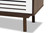 Meike Mid-Century Modern Two-Tone Walnut Brown And White Finished Wood 3-Drawer Nightstand LV14COD14230WI-Columbia/White-3DW-Nightstand