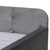 Jona Modern And Contemporary Transitional Grey Velvet Fabric Upholstered And Button Tufted Full Size Daybed With Trundle CF9183-Grey-Daybed-F/T