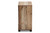 Cyrille Modern And Contemporary Farmhouse Rustic Finished Wood 2-Door Shoe Cabinet ID-SC001-Yosemile Oak-Shoe Rack
