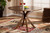 Kenji Modern And Contemporary Walnut Brown Finished 48-Inch-Wide Round Wood Dining Table RH7208T-Walnut-48-IN-DT