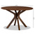 Kenji Modern And Contemporary Walnut Brown Finished 48-Inch-Wide Round Wood Dining Table RH7208T-Walnut-48-IN-DT