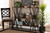 Norton Rustic And Industrial Walnut Brown Finished Wood And Black Finished Metal Console Table YLX-0906-020-Console
