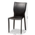Heidi Modern And Contemporary Black Faux Leather Upholstered 4-Piece Dining Chair Set 19A17-Black-DC