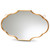 Dennis Vintage Antique Gold Finished Accent Wall Mirror RXW-8059