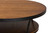 Albany Vintage Rustic Industrial Walnut Brown Finished Wood And Black Finished Metal 1-Shelf Coffee Table YLX-2780-CT