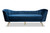 Kailyn Glam And Luxe Navy Blue Velvet Fabric Upholstered And Gold Finished Sofa TSF-6719-3-Navy Blue Velvet/Gold-SF