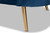 Kailyn Glam And Luxe Navy Blue Velvet Fabric Upholstered And Gold Finished Sofa TSF-6719-3-Navy Blue Velvet/Gold-SF