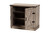 Wayne Modern Contemporary Farmhouse Oak Brown Finished Wood 2-Door Shoe Storage Cabinet SC910041-2-Oak-Shoe Cabinet
