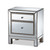 Fadri Contemporary Glam And Luxe Mirrored 2-Drawer Nightstand RXF-2393-NS