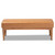 Arvid Mid-Century Modern Tan Faux Leather Upholstered And Walnut Brown Finished Wood Dining Bench Bbt8051-Tan/Walnut-Bench BBT8051-Tan/Walnut-Bench By Baxton Studio