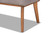 Odessa Mid-Century Modern Grey Fabric Upholstered And Walnut Brown Finished Wood Dining Bench BBT8054-Grey/Walnut-Bench