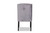 Lamont Modern Contemporary Transitional Grey Velvet Fabric Upholstered And Dark Brown Finished Wood Wingback Dining Chair WS-W158-Grey Velvet/Espresso-DC