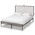 Jeanette Modern And Contemporary Black Finished Metal Queen Size Platform Bed TS-Ebba-Black-Queen