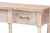 Hallan Classic And Traditional French Provincial Rustic Whitewashed Oak Brown Finished Wood 3-Drawer Console Table JY20A075-Natural-Console