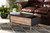 Jensen Modern And Contemporary Two-Tone Black And Rustic Brown Finished Wood Lift Top Coffee Table With Storage Compartment SR1801577-Black/Oak-CT