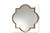 Tiana Vintage Antique Bronze And Gold Finished Metal Quatrefoil Accent Wall Mirror RXW-10101