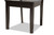 Anesa Modern And Contemporary Transitional Dark Brown Finished Wood 5-Piece Dining Set Anesa-Dark Brown-5PC Dining Set