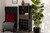 Trenton Modern And Contemporary Dark Brown Finished Wood 1-Drawer Wine Storage Cabinet Wc8001-Dark Brown-Wine Cabinet WC8001-Dark Brown-Wine Cabinet By Baxton Studio