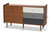 Halden Mid-Century Modern Multicolor Walnut Brown And Grey Gradient Finished Wood 6-Drawer Dresser FP-11020-Grey/Walnut-6DW-Dresser