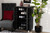 Ernest Modern And Contemporary Dark Brown Finished Wood 2-Door Shoe Storage Cabinet FP-11027-Espresso-Shoe Cabinet